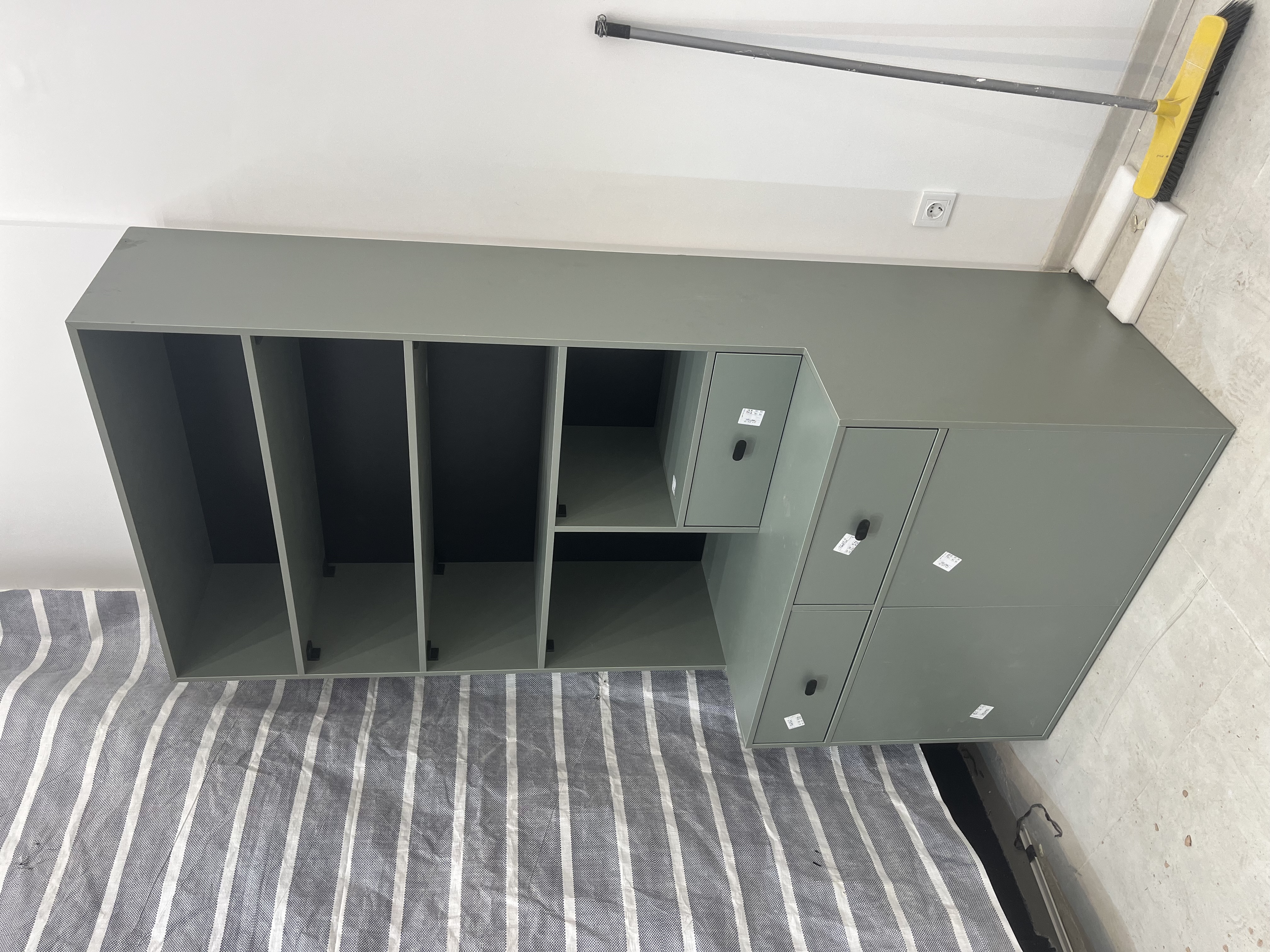 شلف کتابخانه مخصوص کتاب و فایل جنس MDF
